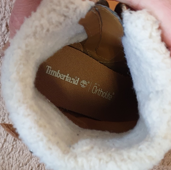 Timberland Faux Fur Heeled Boots - Picture 3 of 4
